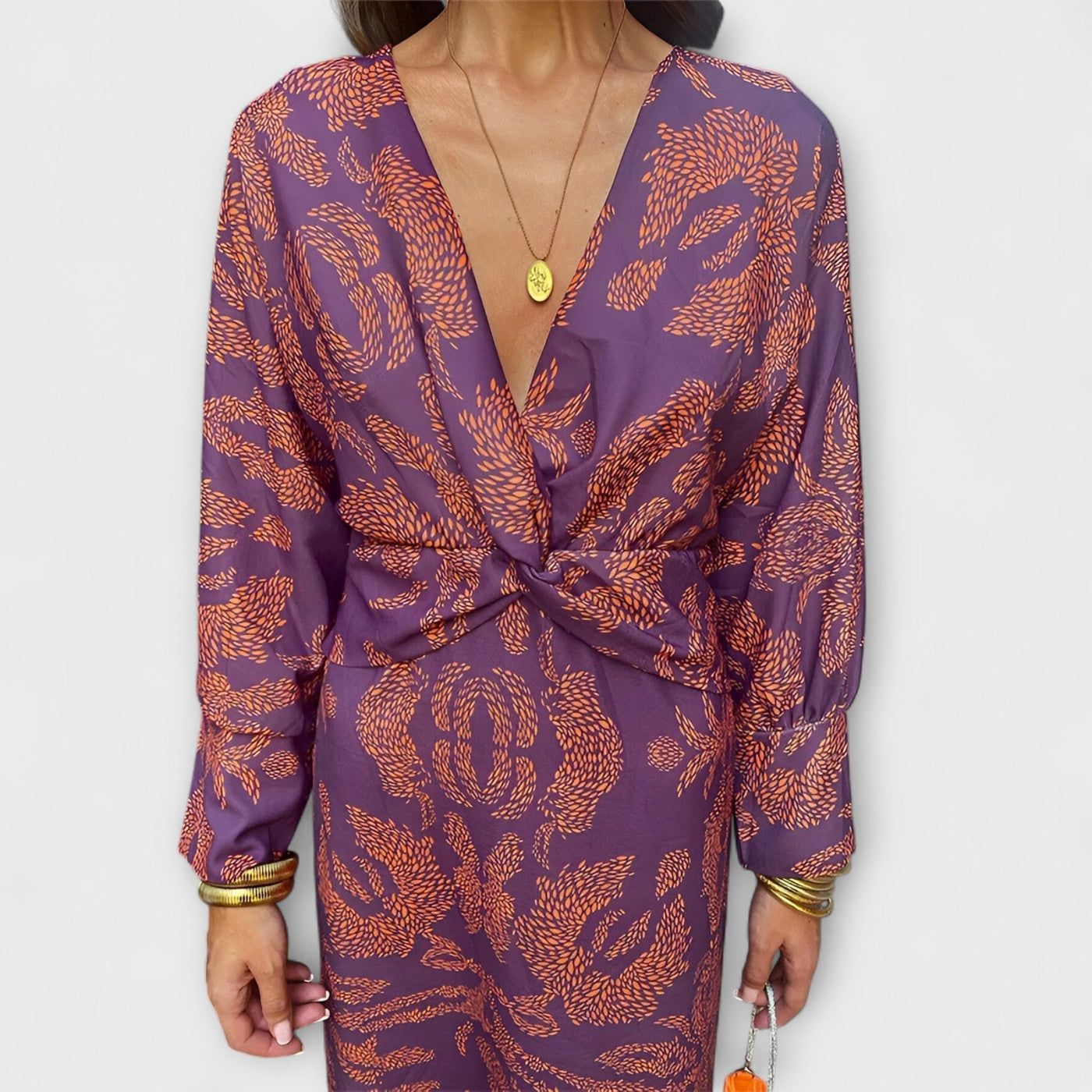 Alina – Vestido Maxí Elegante