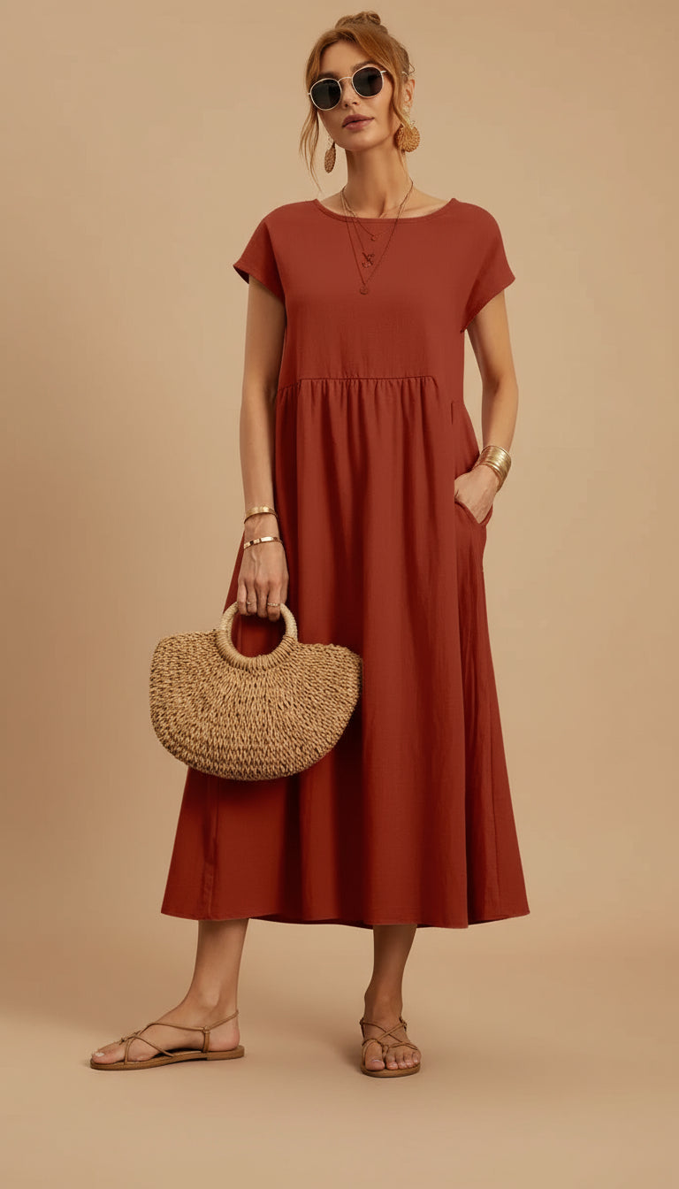 Vestido Leonor con Bolsillo