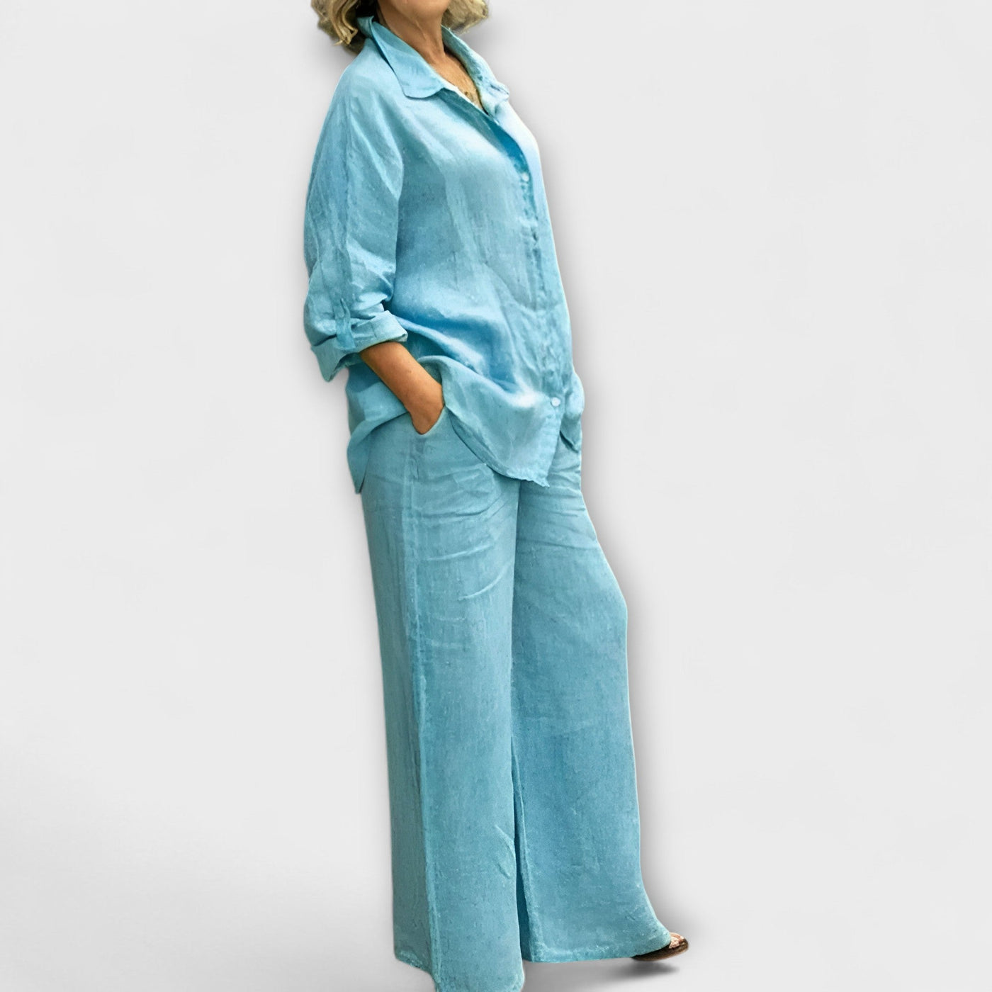 Enza – Conjunto de lino