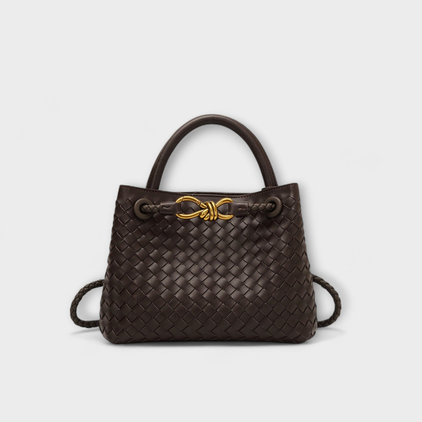 Nora – Pequeño bolso de mano trenzado para dama