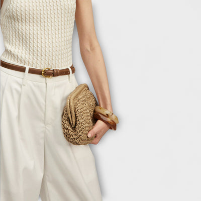 Ornella – Elegante bolsa de paja