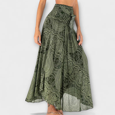 Denise – Falda Maxí Boho de Verano