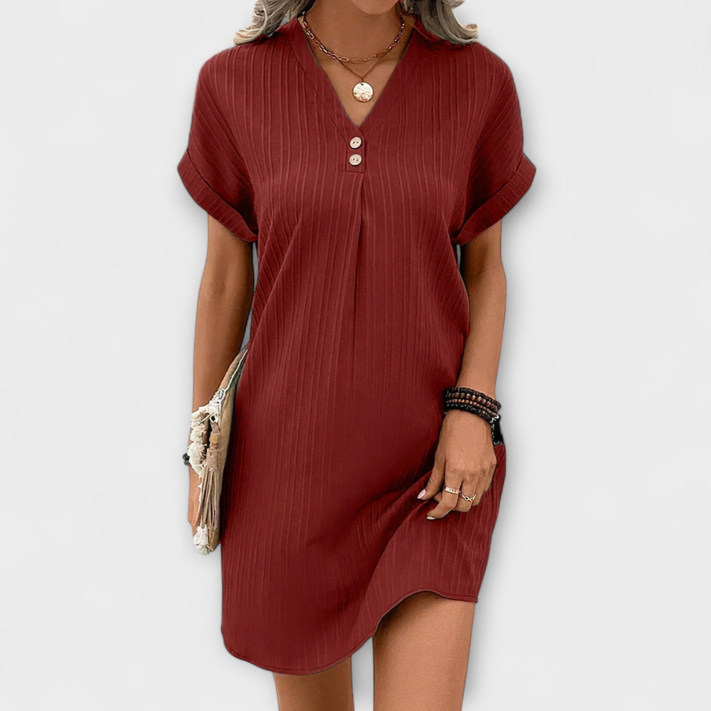 Maura – Vestido de verano con escote en V