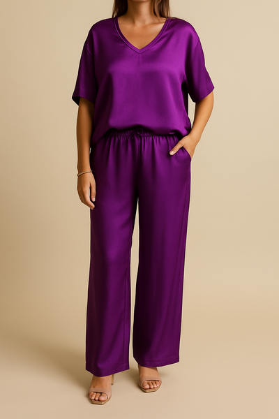 Conjunto Mónaco de Satén 2 piezas