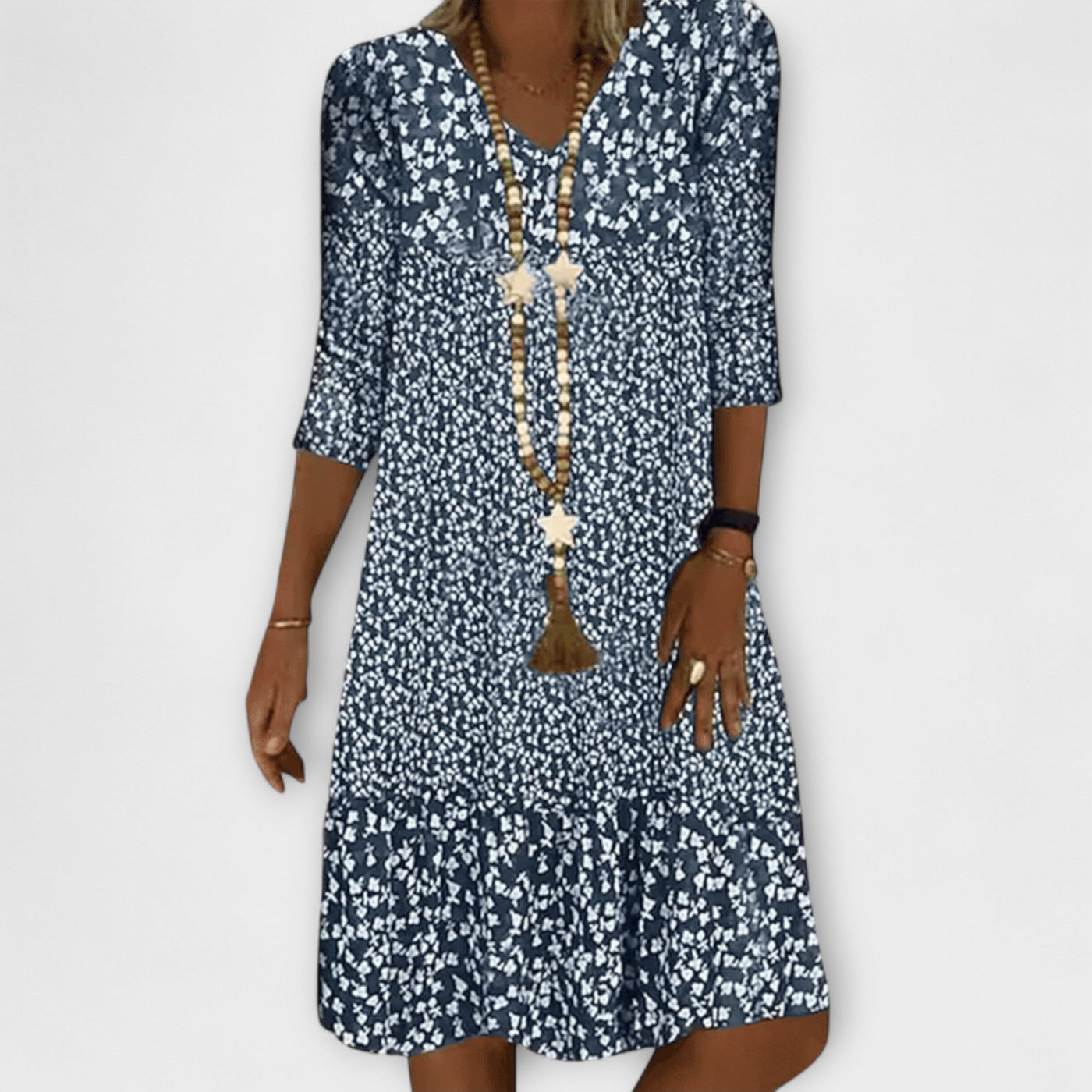 Celeste – Vestido Mini Cómodo