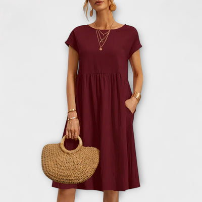 Luna – Vestido de verano hasta la rodilla