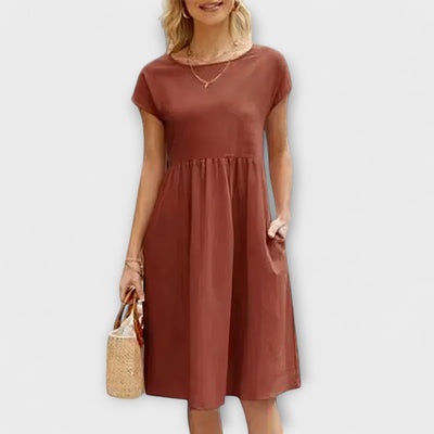 Luna – Vestido de verano hasta la rodilla