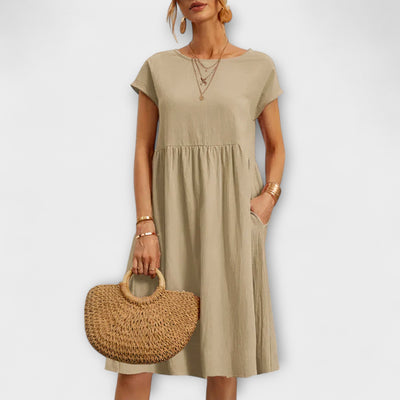 Luna – Vestido de verano hasta la rodilla