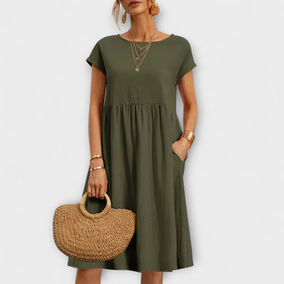 Luna – Vestido de verano hasta la rodilla