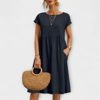 Luna – Vestido de verano hasta la rodilla