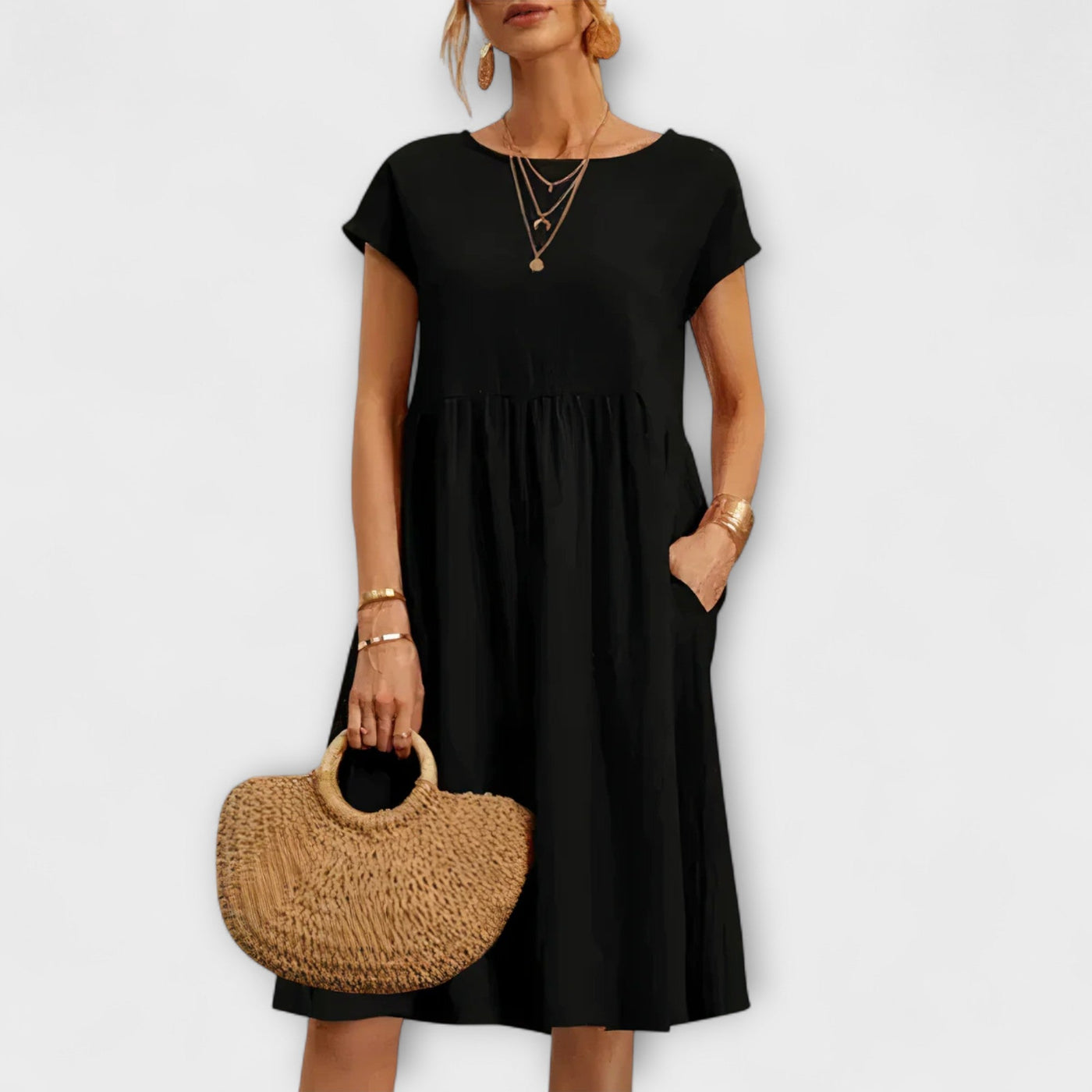 Luna – Vestido de verano hasta la rodilla