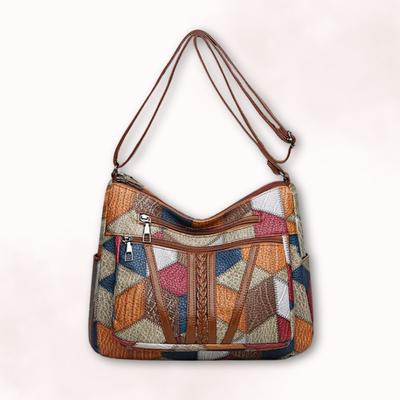 Solara | Bolso de cuero mosaico