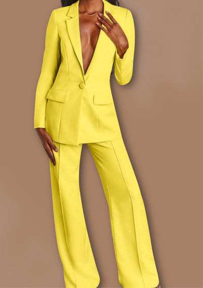 Monica | Conjunto de blazer y pantalones