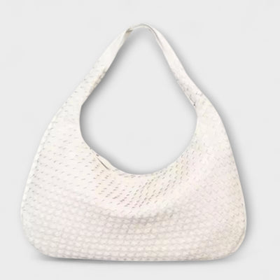 Cristina – Bolso de mano trenzado y moderno