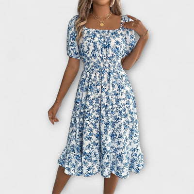 Nora – Vestido de flores veraniego