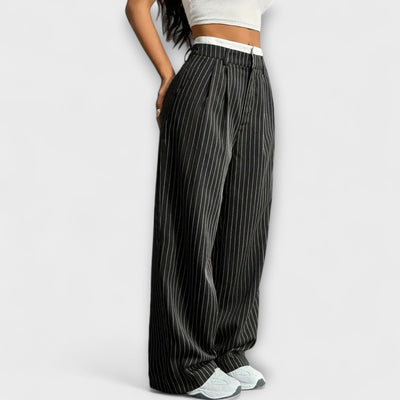 Camilla – Pantalones de rayas para dama