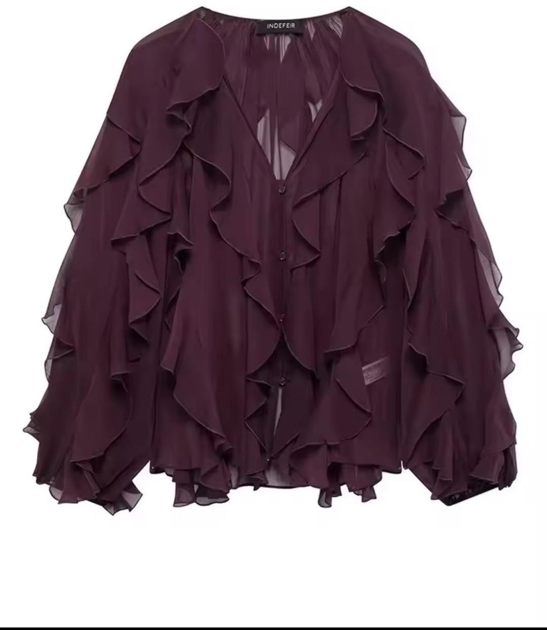 Blusa Boho de Volantes