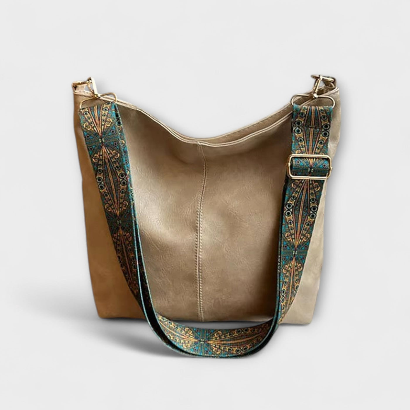 Alina – Bolso de hombro de cuero vintage