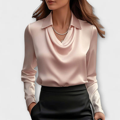 Aurora | Blusa de satén