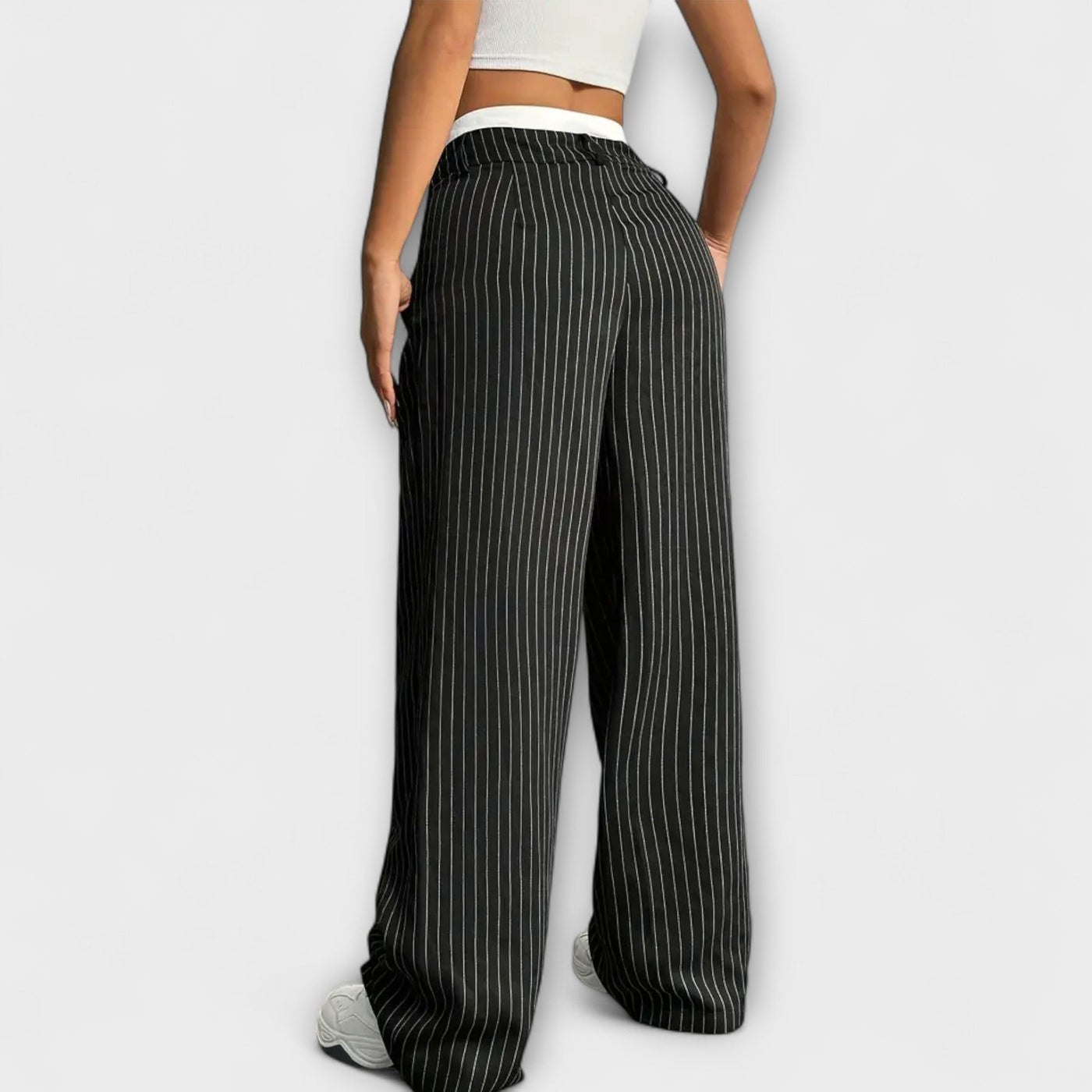 Camilla – Pantalones de rayas para dama