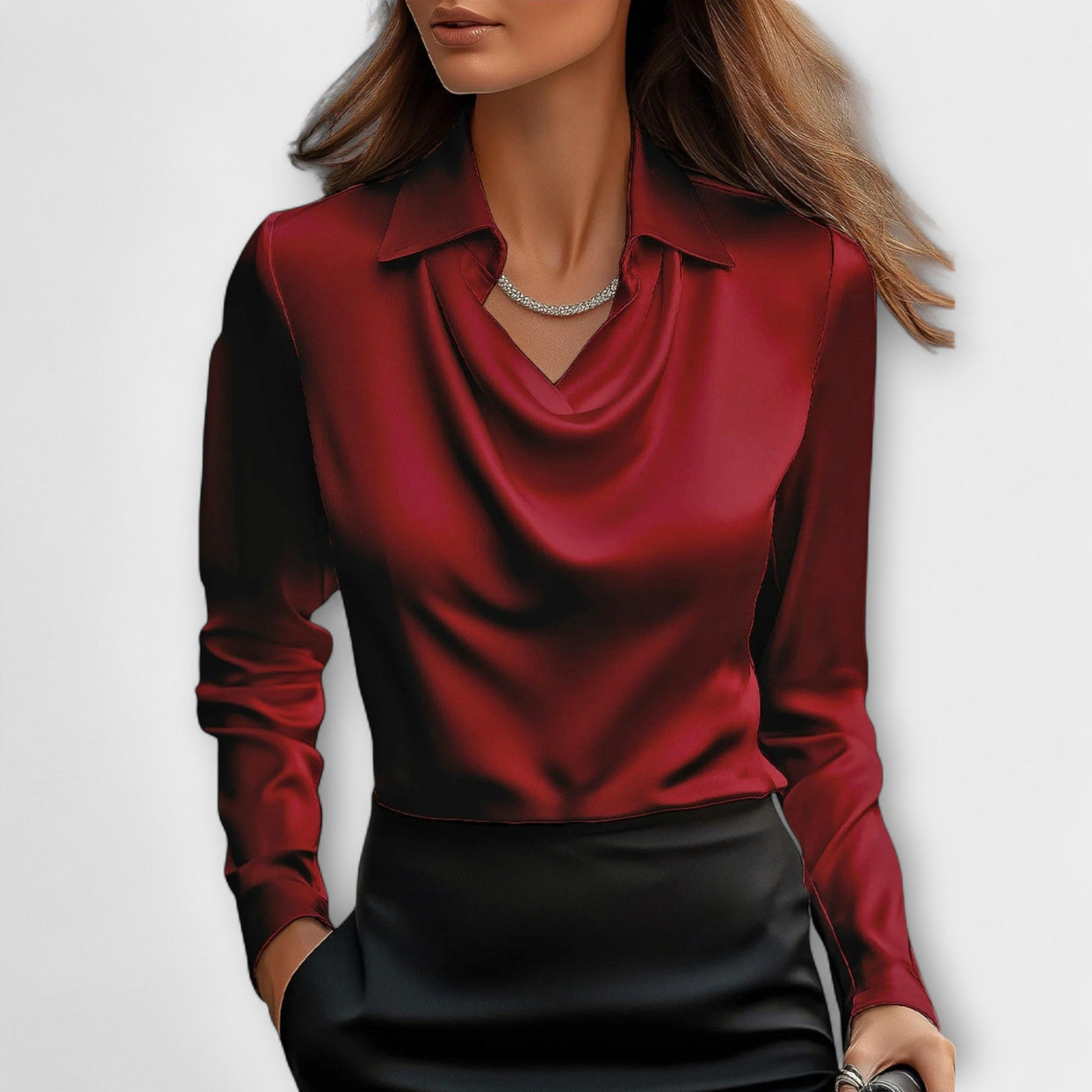 Aurora | Blusa de satén