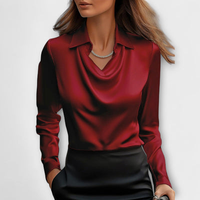 Aurora | Blusa de satén