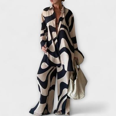 Giulia – Conjunto de lino de verano