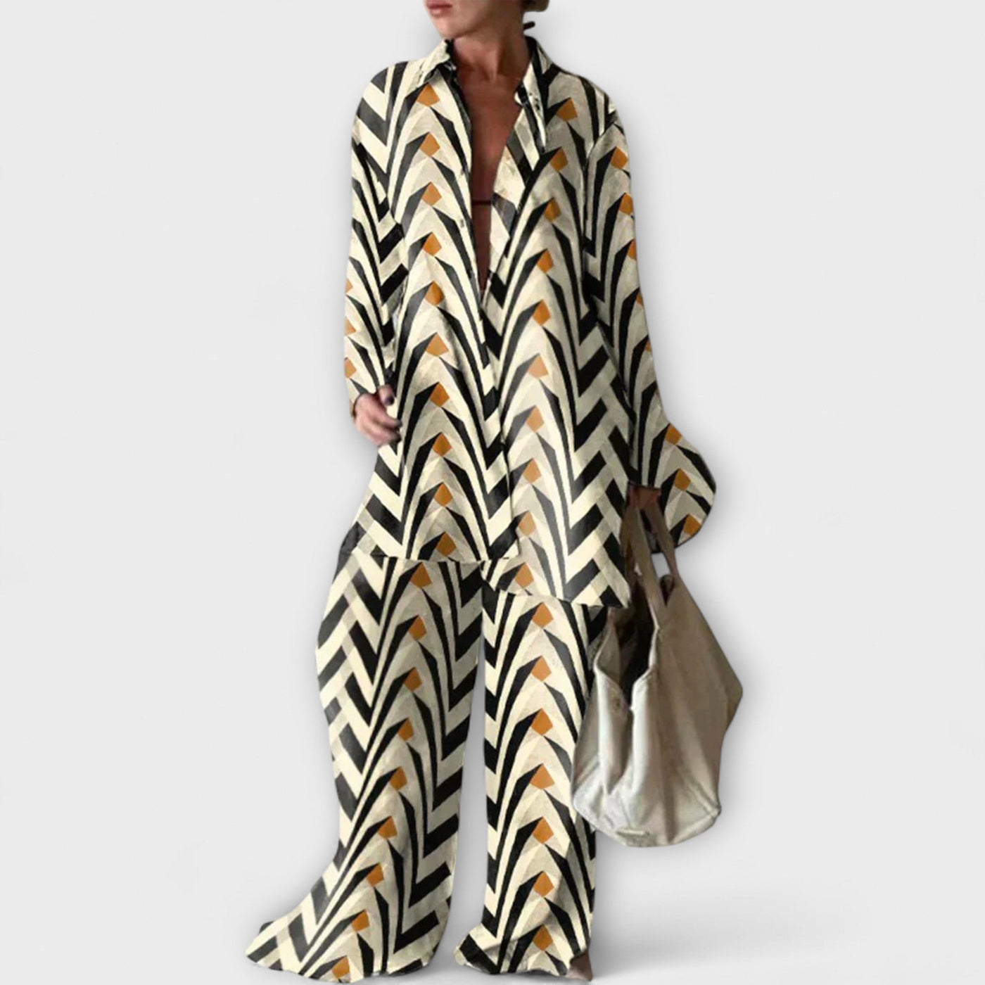 Giulia – Conjunto de lino de verano