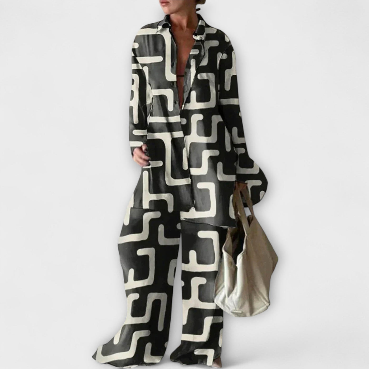 Giulia – Conjunto de lino de verano