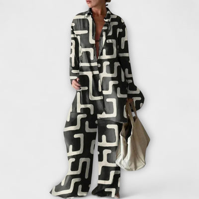 Giulia – Conjunto de lino de verano