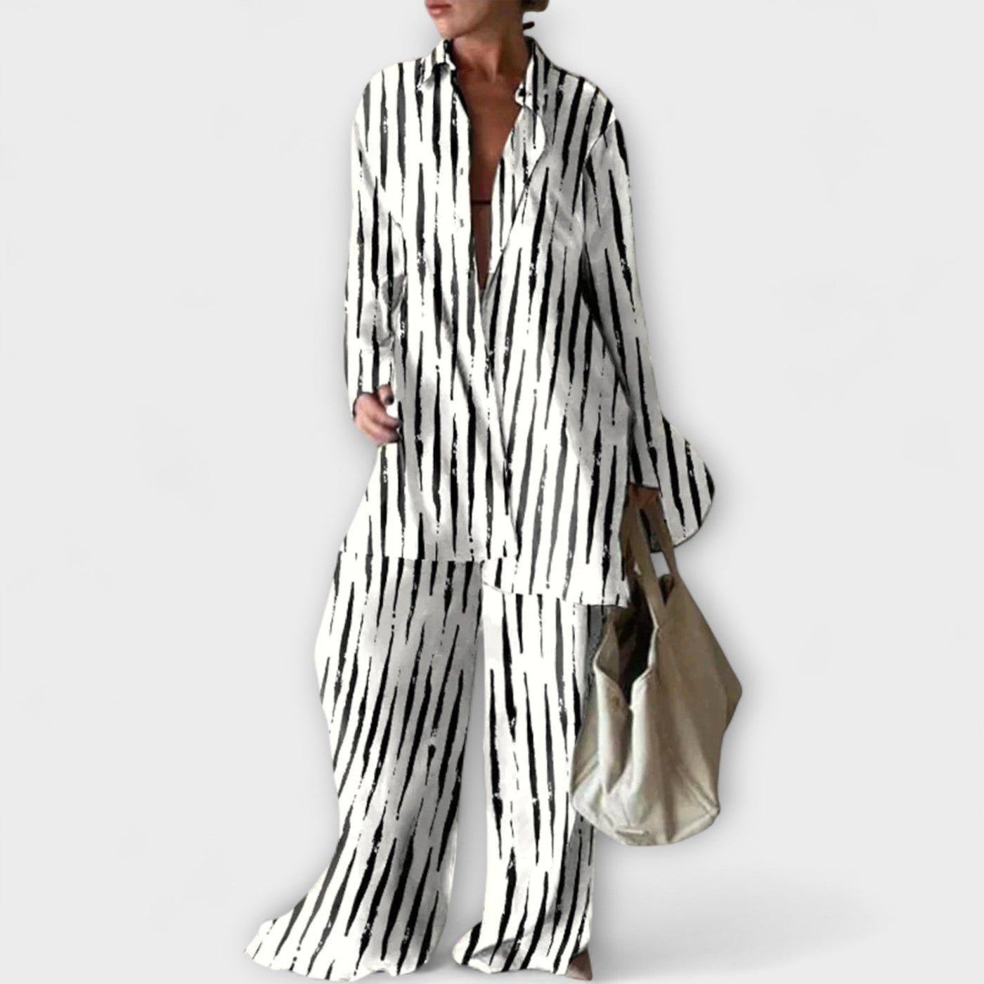 Giulia – Conjunto de lino de verano