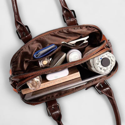 Denise – Bolsa de Cuero Vintage