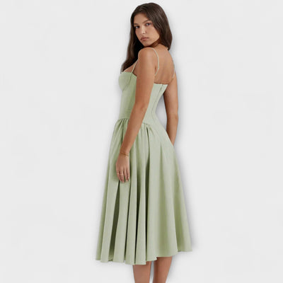 Gemma – Vestido de Corsé Sin Mangas