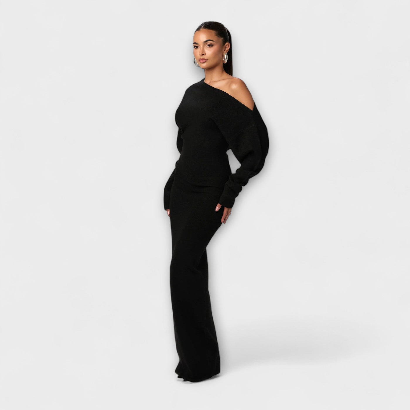 Evelina – Vestido Off-Shoulder