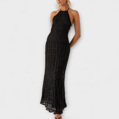 Edmea – Elegante vestido maxi con tirantes