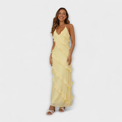 Melina – Vestido con Volantes