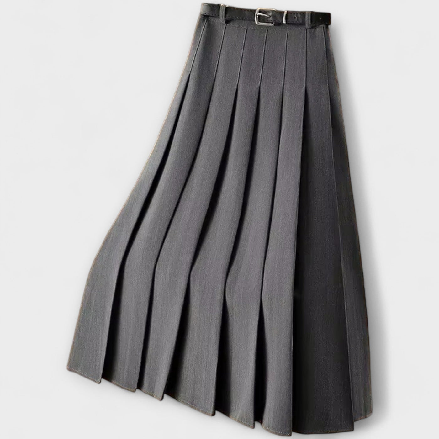 Stella | Falda plisada con cinturón
