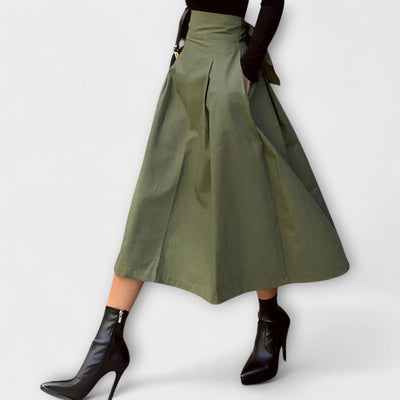 Romina – Falda de cintura alta