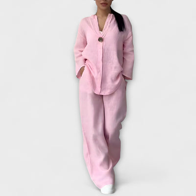 Cristina – Conjunto de Lino para Mujeres