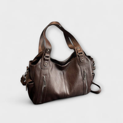 Azzura – Bolsa de mano de cuero