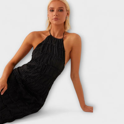 Edmea – Elegante vestido maxi con tirantes