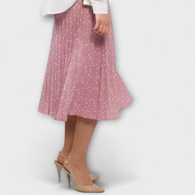 Marina – Falda con estampado de burbujas