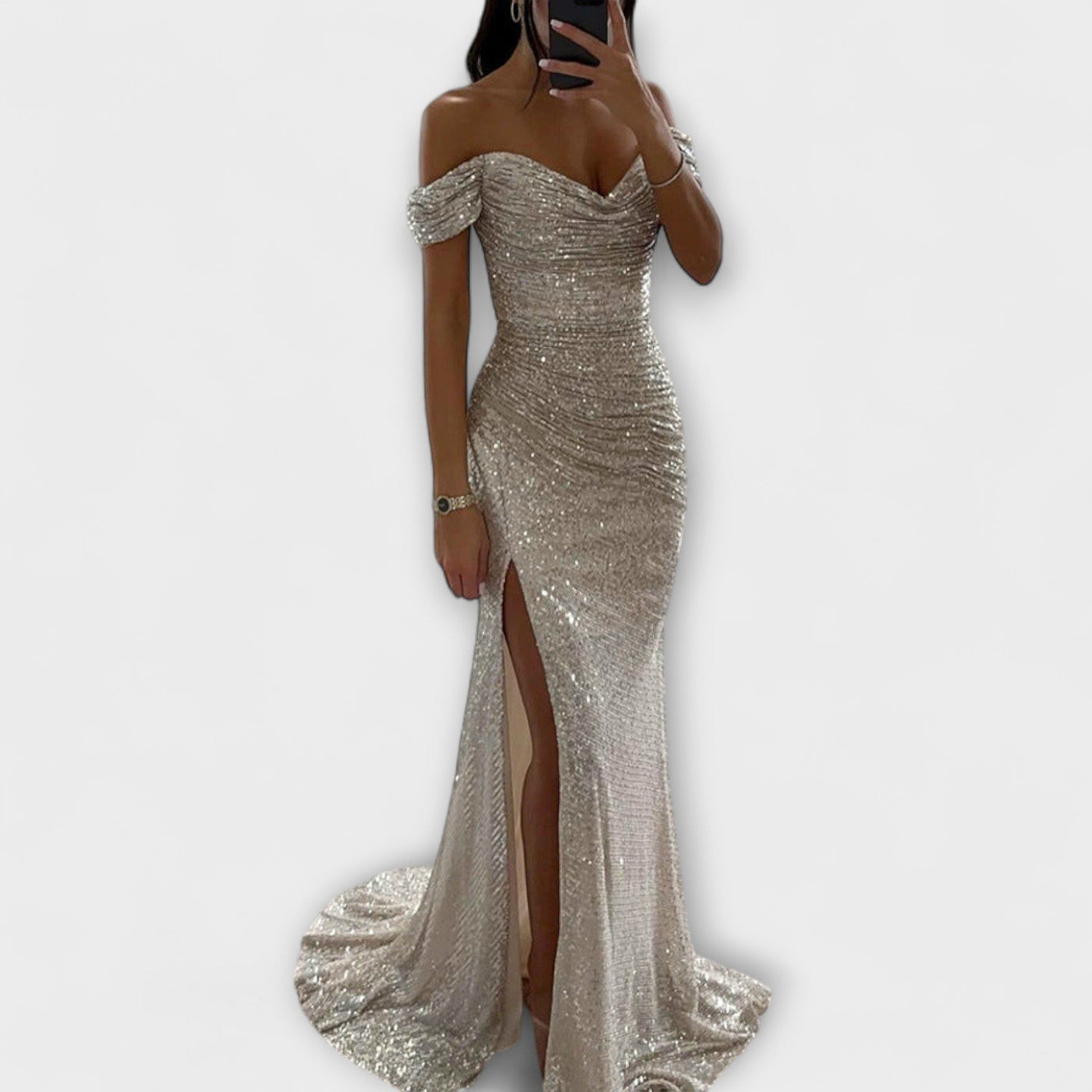 Agnese – Vestido de verano sin hombros