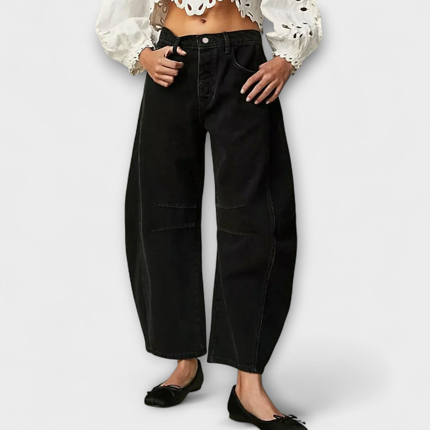 Aurora – Jeans de pierna ancha