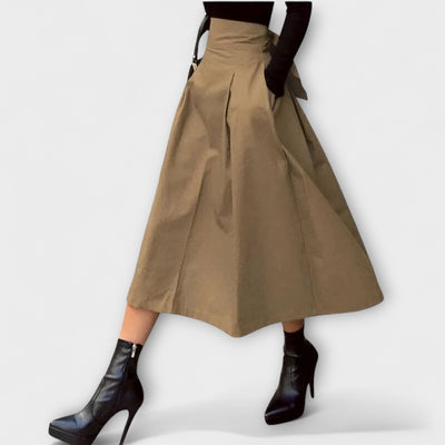 Romina – Falda de cintura alta