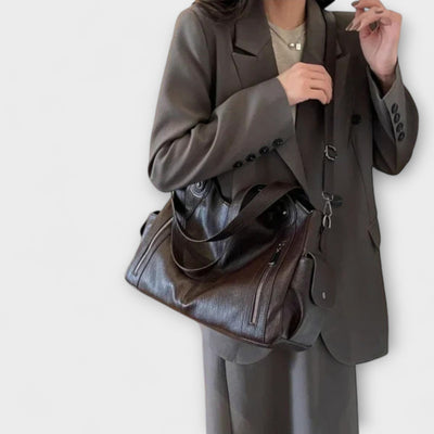 Azzura – Bolsa de mano de cuero