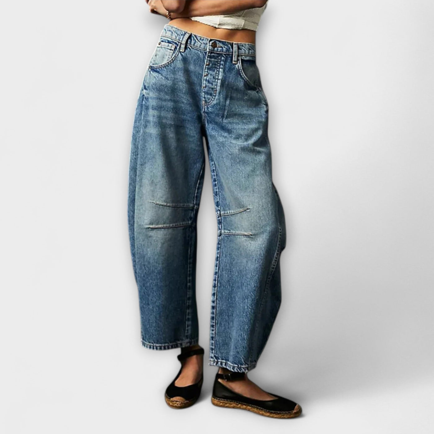 Aurora – Jeans de pierna ancha