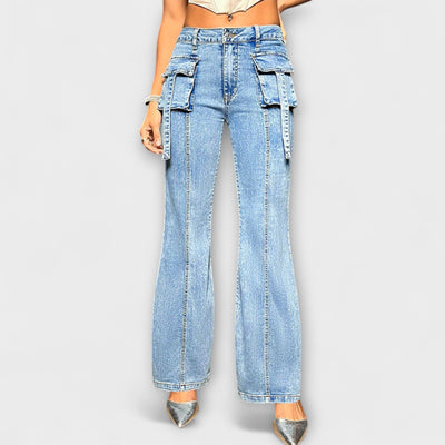 Rebecca – Jeans de Cintura Alta