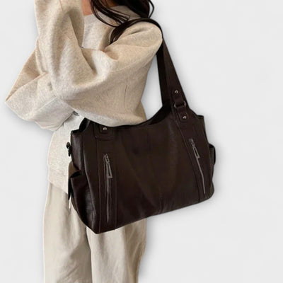 Azzura – Bolsa de mano de cuero