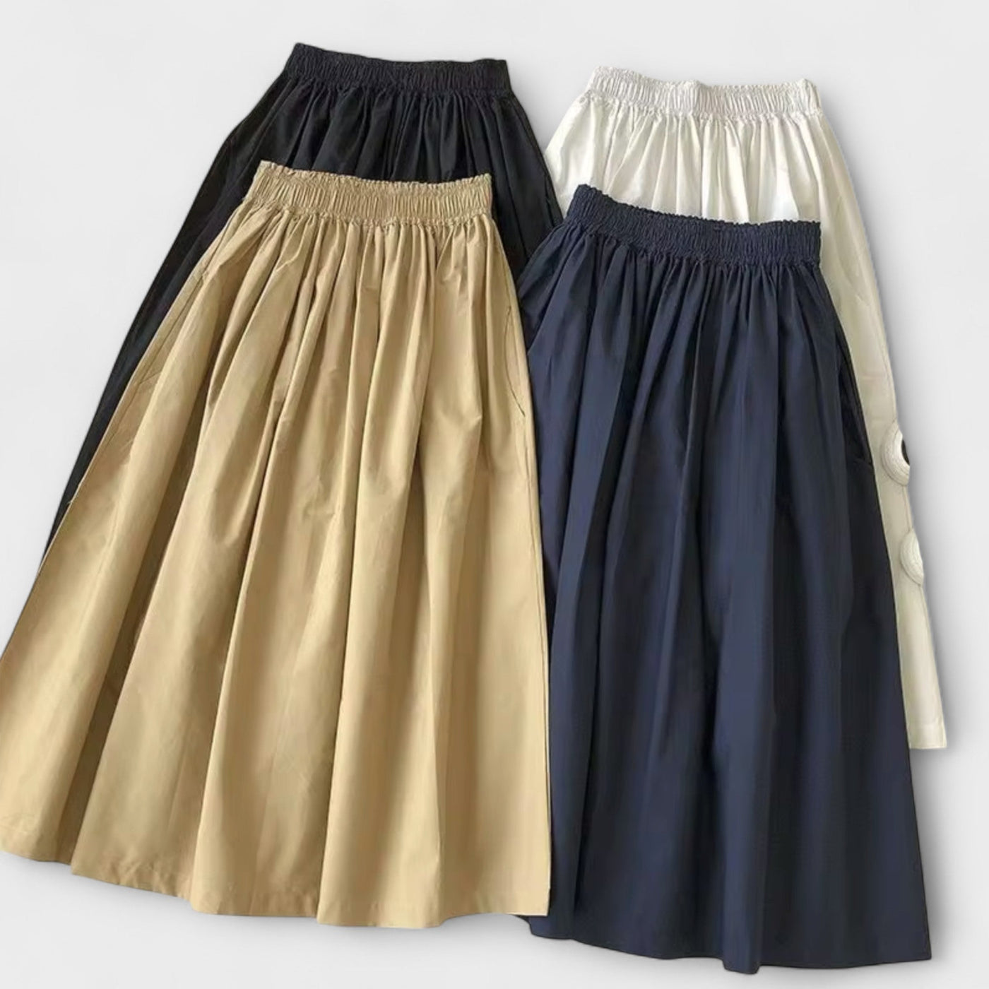 Serena – Falda A-Line con cintura alta